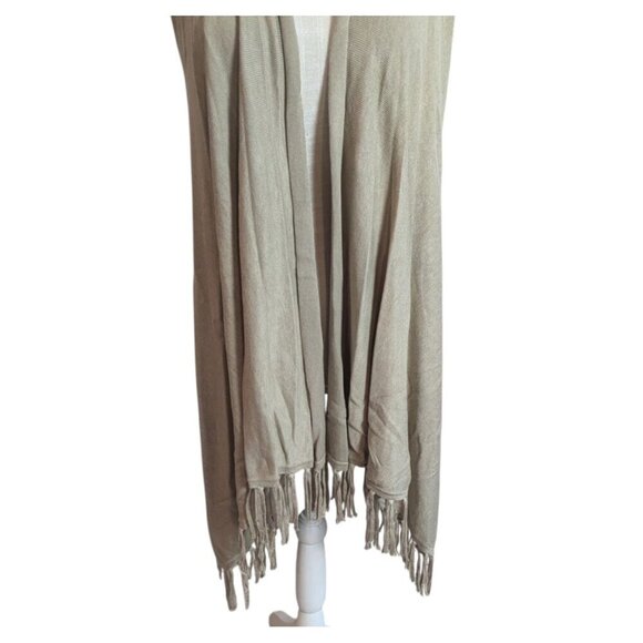Joseph A Fringe Knit Vest / Cardigan - Picture 2 of 4